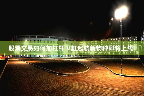 股票交易如何加杠杆 V缸巡航新物种即将上线！