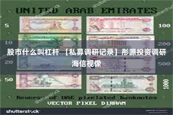 股市什么叫杠杆 【私募调研记录】彤源投资调研海信视像