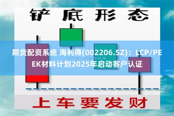 期货配资系统 海利得(002206.SZ)：LCP/PEEK材料计划2025年启动客户认证